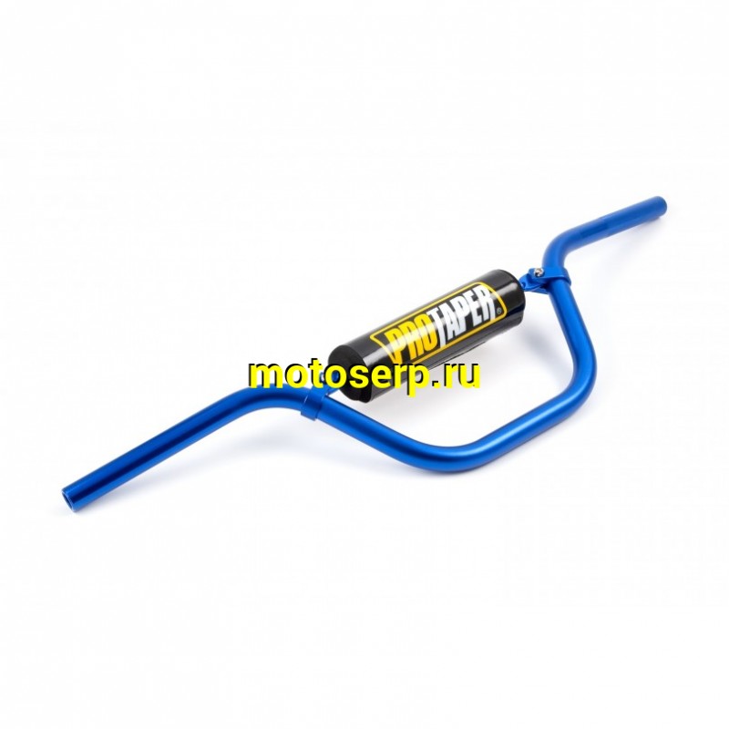 Купить  Руль 22мм (алюминиевый высокий 7/8) ProTaper style Синий (шт) (MOTO-SKUTER 14159  купить с доставкой по Москве и России, цена, технические характеристики, комплектация фото  - motoserp.ru