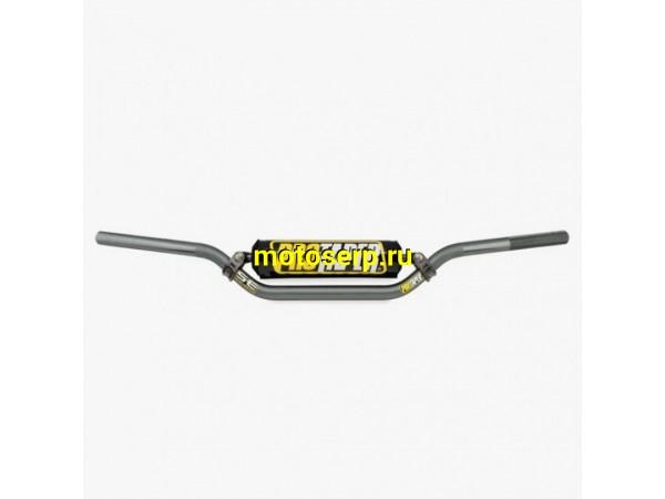Купить  Руль 22мм (алюминиевый низкий 7/8) ProTaper style Серый (шт) (MOTO-SKUTER 15656 купить с доставкой по Москве и России, цена, технические характеристики, комплектация фото  - motoserp.ru