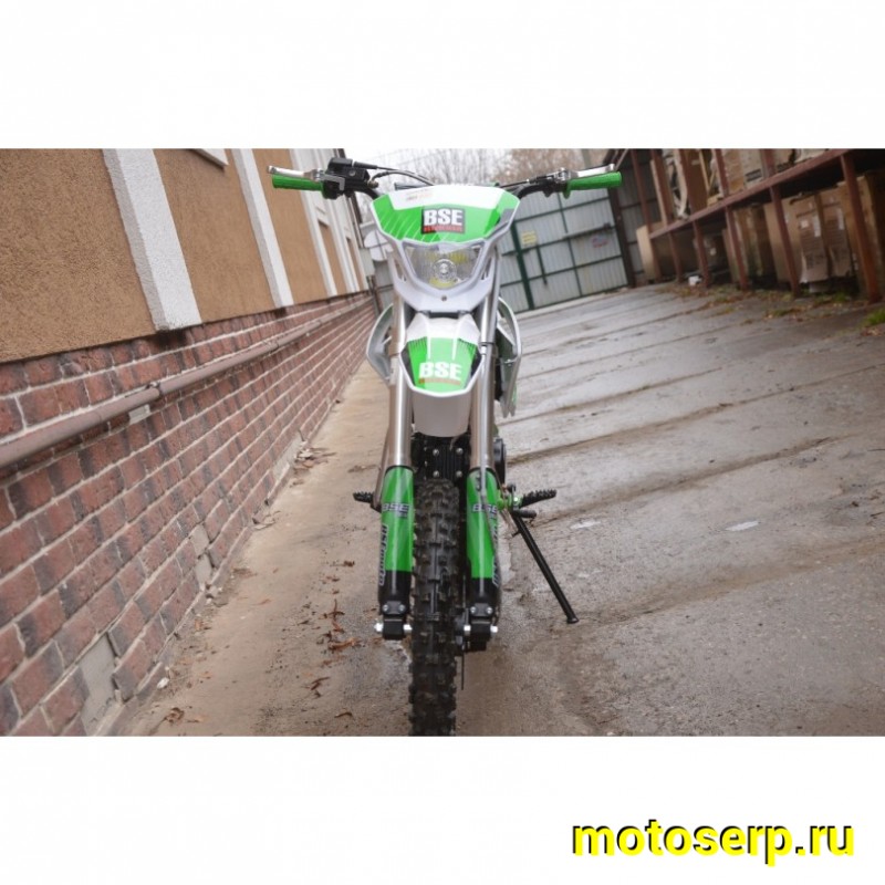 Купить  Питбайк BSE MX125 17/14  Racing Green 3 (двиг. Zongshen)  (шт) (0 купить с доставкой по Москве и России, цена, технические характеристики, комплектация фото  - motoserp.ru