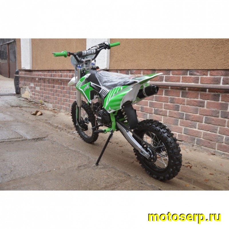 Купить  Питбайк BSE MX125 17/14  Racing Green 3 (двиг. Zongshen)  (шт) (0 купить с доставкой по Москве и России, цена, технические характеристики, комплектация фото  - motoserp.ru