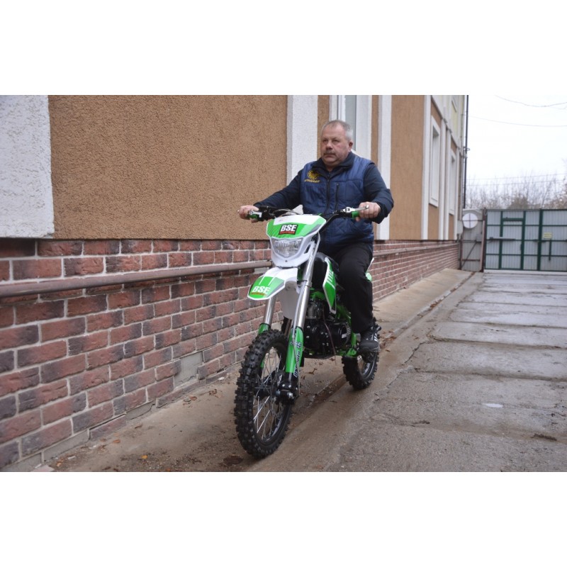 Купить  Питбайк BSE MX125 17/14  Racing Green 3 (двиг. Zongshen)  (шт) (0 купить с доставкой по Москве и России, цена, технические характеристики, комплектация фото  - motoserp.ru