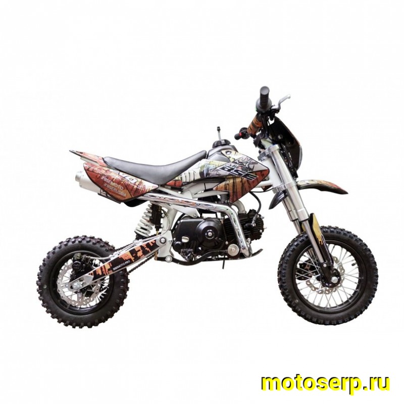 Купить  Питбайк BSE EVO 110e Samurai SA - 12/10 (Полуавтоматическая КПП)  (шт) купить с доставкой по Москве и России, цена, технические характеристики, комплектация фото  - motoserp.ru