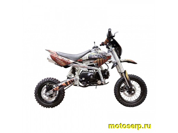 Купить  Питбайк BSE EVO 110e Samurai SA 14/12 Полуавтоматическая КПП, 14/12", эл.старт(шт) купить с доставкой по Москве и России, цена, технические характеристики, комплектация фото  - motoserp.ru