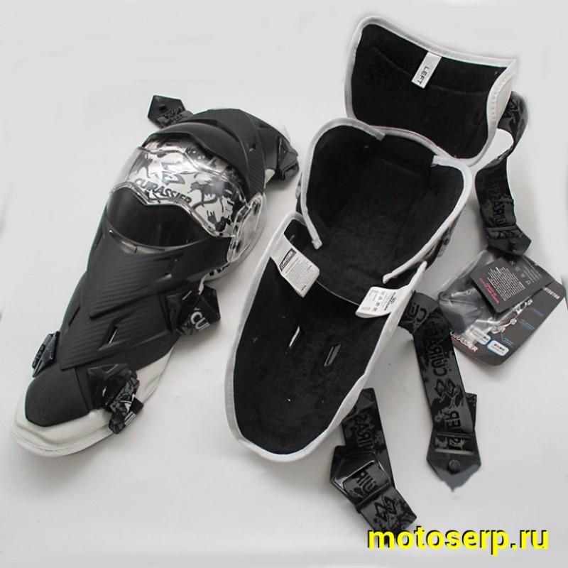 Купить  Наколенники Cuirassier K09 белый (пар) (MOTO-SKUTER 14389 купить с доставкой по Москве и России, цена, технические характеристики, комплектация фото  - motoserp.ru