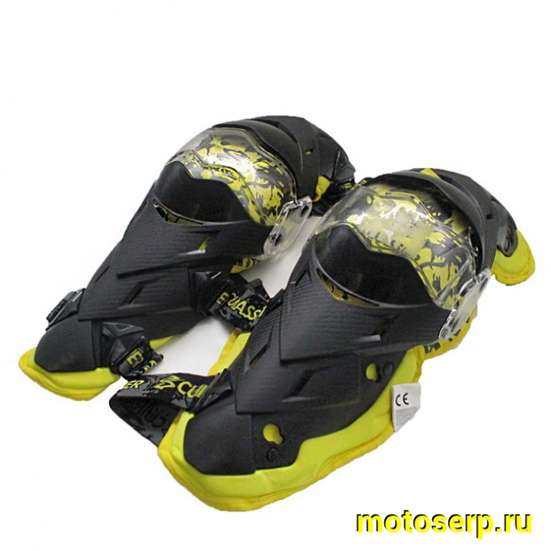 Купить  Наколенники Cuirassier K09 желтые (пар) (MOTO-SKUTER 14901 купить с доставкой по Москве и России, цена, технические характеристики, комплектация фото  - motoserp.ru