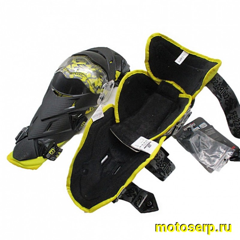 Купить  Наколенники Cuirassier K09 желтые (пар) (MOTO-SKUTER 14901 купить с доставкой по Москве и России, цена, технические характеристики, комплектация фото  - motoserp.ru