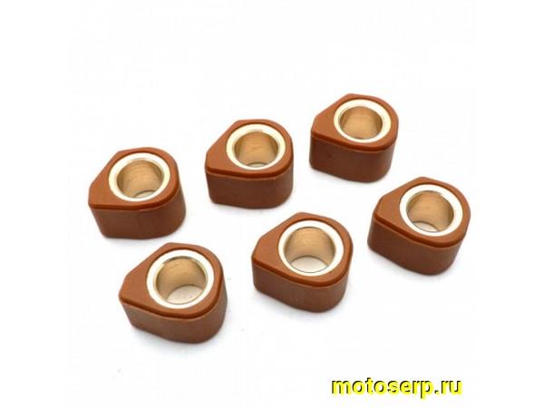 Купить  Грузики вариатора (ролики) R16*13  11,0 гр. D-профиль (шт) (0 купить с доставкой по Москве и России, цена, технические характеристики, комплектация фото  - motoserp.ru