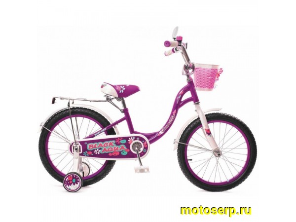 Купить  16" BLACK AQUA CAMILLA (Блек Аква Камилла) 16"; 1ск; рама-сталь; тормоз-ножной (шт) (0 купить с доставкой по Москве и России, цена, технические характеристики, комплектация фото  - motoserp.ru