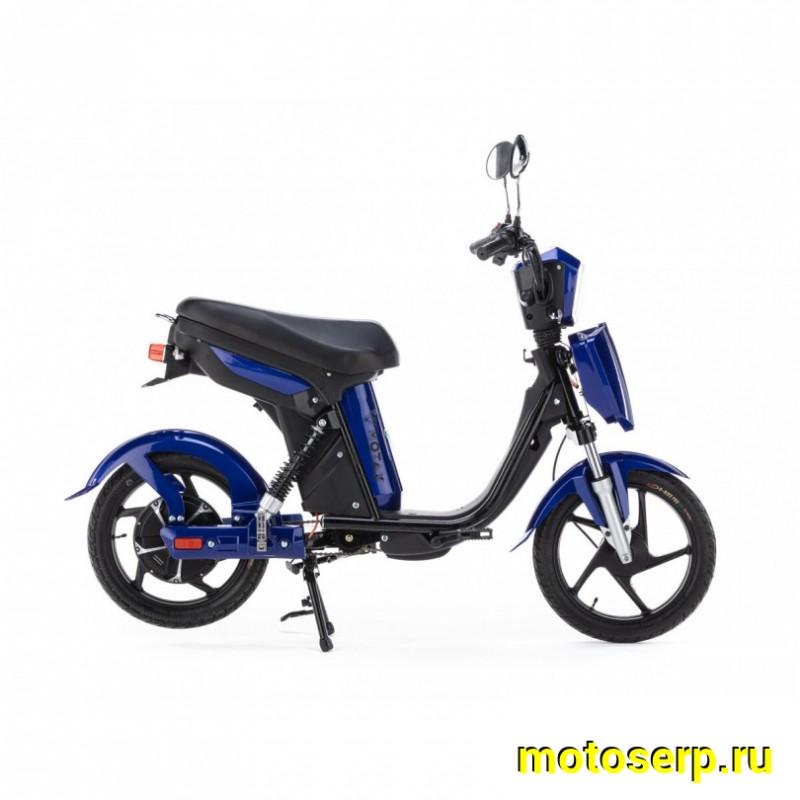 Купить  ====Электроскутер MOTAX E-NOT SPARK 6020 250 Вт 60V20Ah.,колеса 18", тормоза барабан. мех СИНИЙ (шт)  купить с доставкой по Москве и России, цена, технические характеристики, комплектация фото  - motoserp.ru
