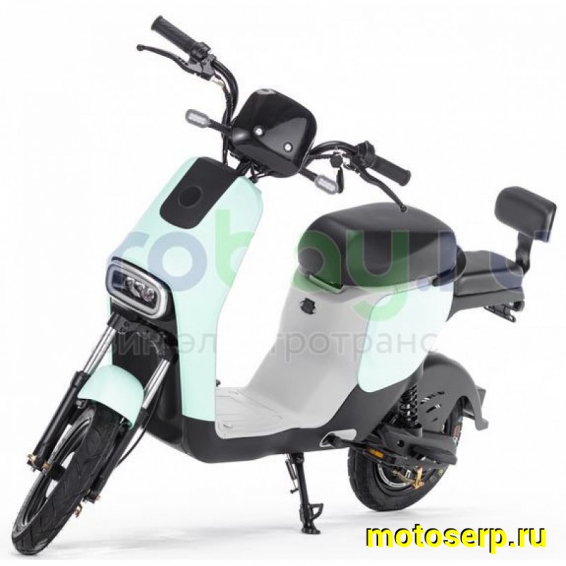 Купить  ====Электроскутер MOTAX E-NOT PRO 4820 250 Вт 48V20Ah.,колеса 18", два аморт.,тормоза барабан. мех ЧЕРНО-СЕРЫЙ-БЕЛЫЙ (шт)  купить с доставкой по Москве и России, цена, технические характеристики, комплектация фото  - motoserp.ru