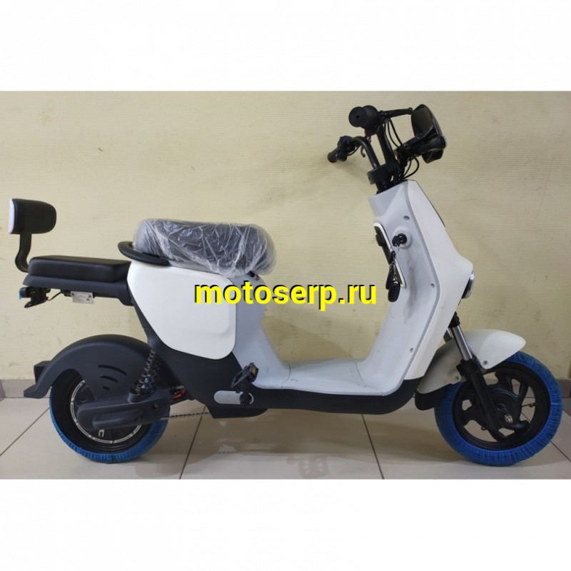 Купить  ====Электроскутер MOTAX E-NOT PRO 4820 250 Вт 48V20Ah.,колеса 18", два аморт.,тормоза барабан. мех ЧЕРНО-СЕРЫЙ-БЕЛЫЙ (шт)  купить с доставкой по Москве и России, цена, технические характеристики, комплектация фото  - motoserp.ru