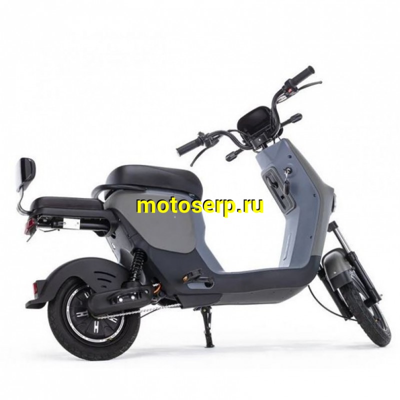 Купить  ====Электроскутер MOTAX E-NOT PRO 4820 250 Вт 48V20Ah.,колеса 18", два аморт.,тормоза барабан. мех ЧЕРНО-СЕРЫЙ-БЕЛЫЙ (шт)  купить с доставкой по Москве и России, цена, технические характеристики, комплектация фото  - motoserp.ru
