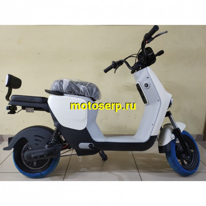 Купить  ====Электроскутер MOTAX E-NOT PRO 4820 250 Вт 48V20Ah.,колеса 18", два аморт.,тормоза барабан. мех ЧЕРНО-СЕРЫЙ-БЕЛЫЙ (шт)  купить с доставкой по Москве и России, цена, технические характеристики, комплектация фото  - motoserp.ru