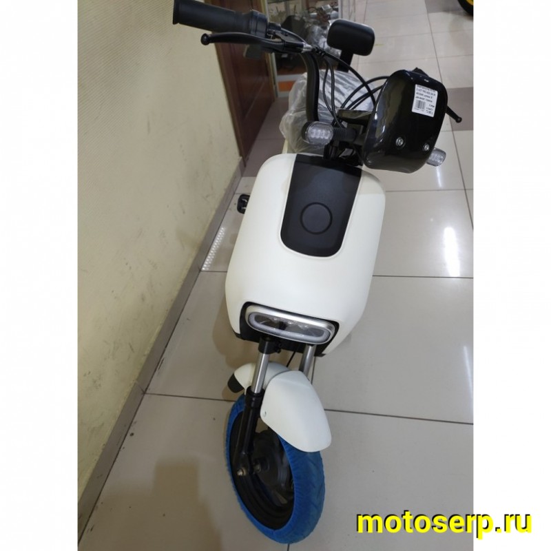 Купить  ====Электроскутер MOTAX E-NOT PRO 4820 250 Вт 48V20Ah.,колеса 18", два аморт.,тормоза барабан. мех ЧЕРНО-СЕРЫЙ-БЕЛЫЙ (шт)  купить с доставкой по Москве и России, цена, технические характеристики, комплектация фото  - motoserp.ru