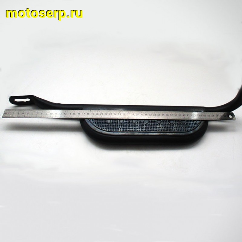 Купить  Подножка пассажира (левая) Alpha, Альфа  YM FOAL сплошная левая черная  (шт) (0 купить с доставкой по Москве и России, цена, технические характеристики, комплектация фото  - motoserp.ru