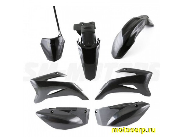 Купить  Комплект пластика питбайк TTR 125 черный (шт) (SM 776-8238 купить с доставкой по Москве и России, цена, технические характеристики, комплектация фото  - motoserp.ru