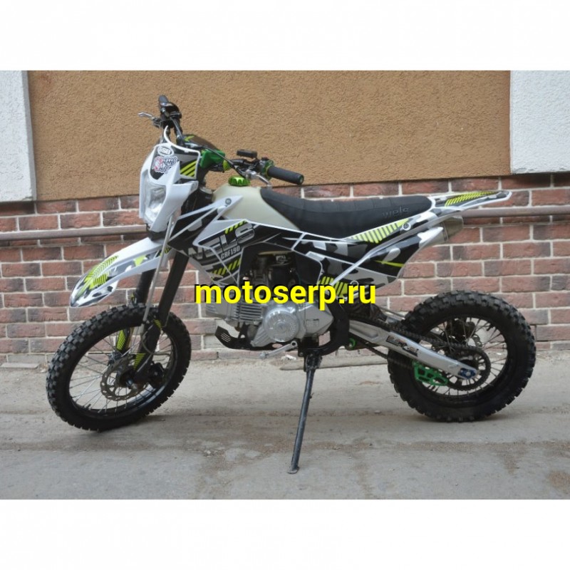 Купить  Питбайк WELS CRF190 (спортинв), Б/У  проб 7м.ч, в экспл 1 месяц, состояние отличное 17/14, 4Т, 190cc,  4 клап.,возд.масл. охлажд., диск. (шт) купить с доставкой по Москве и России, цена, технические характеристики, комплектация фото  - motoserp.ru