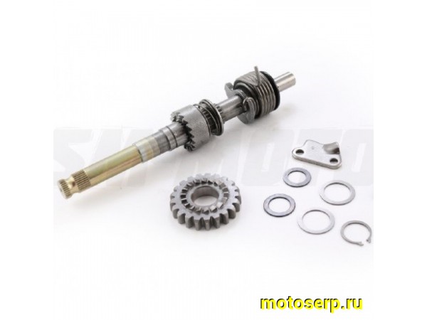 Купить  Вал кикстартера (пусковой) в сб. ZS190 1P62YML-2 (W190) (шт) (SM 109-7867  купить с доставкой по Москве и России, цена, технические характеристики, комплектация фото  - motoserp.ru