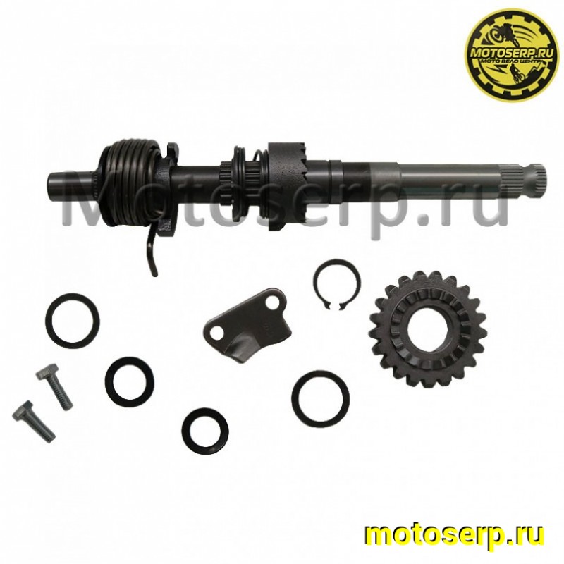Купить  Вал кикстартера (пусковой) в сб. ZS190 1P62YML-2 (W190) (шт) (ML 10329  купить с доставкой по Москве и России, цена, технические характеристики, комплектация фото  - motoserp.ru