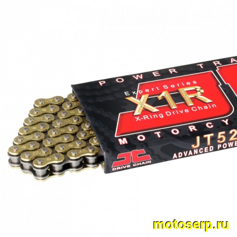 Купить  Цепь приводная (520x118) JT JTC 520X1R G&B X-ring 120  JTC520X1R118DL JP(шт) купить с доставкой по Москве и России, цена, технические характеристики, комплектация фото  - motoserp.ru