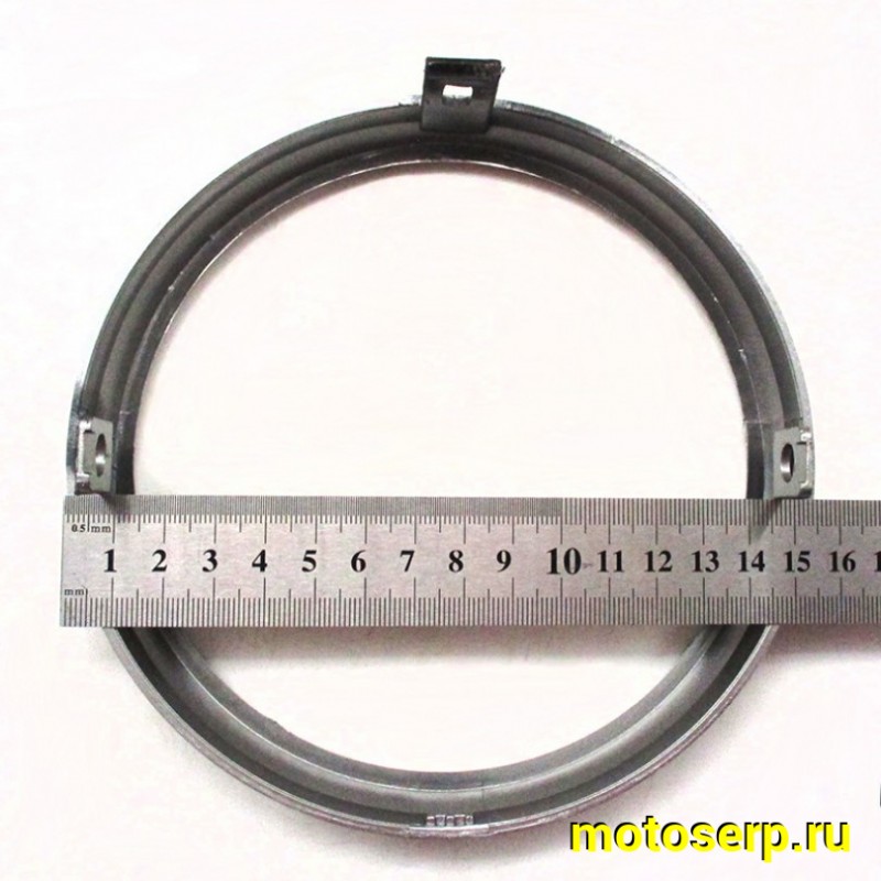 Купить  Пластик фары (обод, рамка фары) Honda AF61 (серый мат, ободок фары) (шт) (К-дар 2401171 купить с доставкой по Москве и России, цена, технические характеристики, комплектация фото  - motoserp.ru