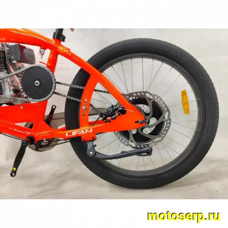 Купить  Мотокомплект с мотором FAT LIFAN 152F-3 100cc (Лифан 152Ф-3) с двигателем 4так 100cc, колеса 26"х3.0, 3лс., рама-алюминий (шт) (MM 41589 купить с доставкой по Москве и России, цена, технические характеристики, комплектация фото  - motoserp.ru