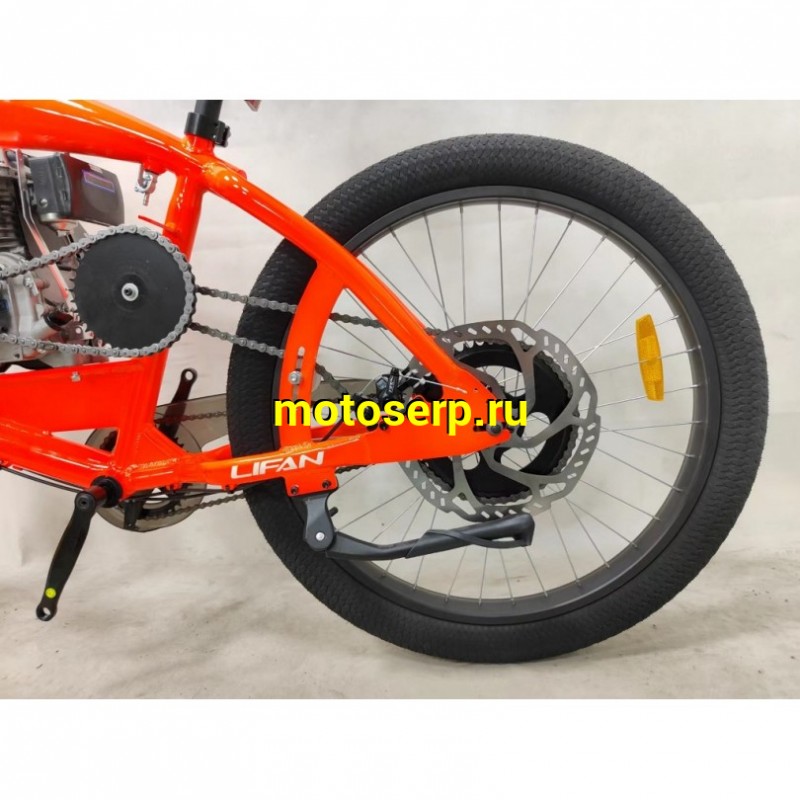 Купить  Мотокомплект с мотором FAT LIFAN 152F-3 100cc (Лифан 152Ф-3) с двигателем 4так 100cc, колеса 26"х3.0, 3лс., рама-алюминий (шт) (MM 41589 купить с доставкой по Москве и России, цена, технические характеристики, комплектация фото  - motoserp.ru