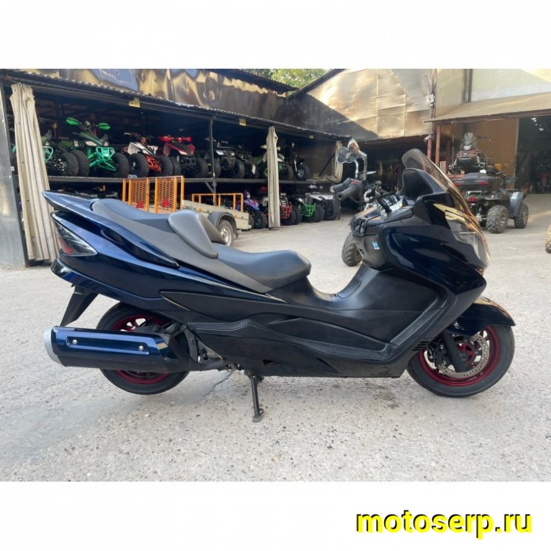 Купить  ====Максискутер Suzuki Skywave 400 2007 г.в. 19327км Из Японии,без пробега по РФ  купить с доставкой по Москве и России, цена, технические характеристики, комплектация фото  - motoserp.ru