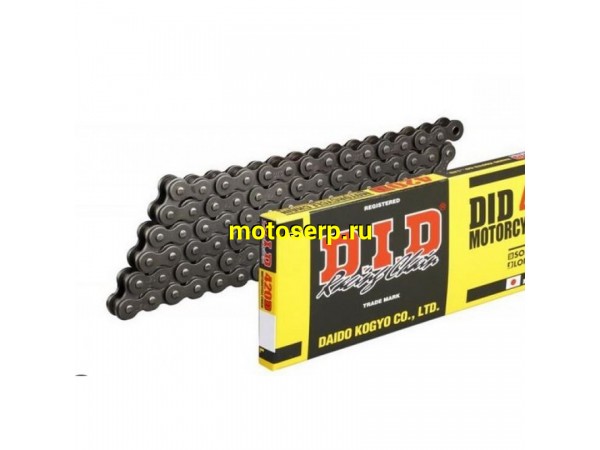Купить  Цепь приводная (420х110) DID 420D110 JP(шт) купить с доставкой по Москве и России, цена, технические характеристики, комплектация фото  - motoserp.ru