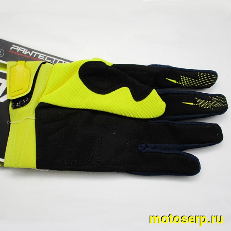 Купить  Перчатки Fox Dirtpaw Race темн.синий/желтый (XL) (пар) (МотоЯ   купить с доставкой по Москве и России, цена, технические характеристики, комплектация фото  - motoserp.ru