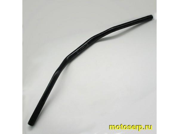 Купить  Руль 28мм (алюминиевый кроссовый) Черный (шт) (МотоЯ купить с доставкой по Москве и России, цена, технические характеристики, комплектация фото  - motoserp.ru