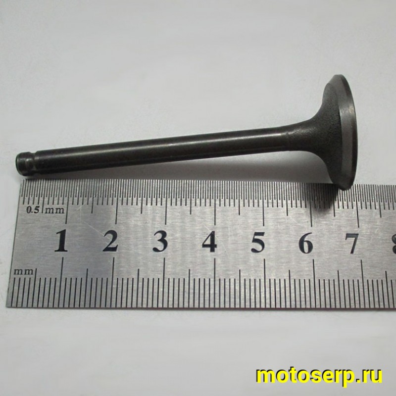 Купить  Клапан 139FMB (впуск/выпуск) (D-23mm, d-20mm, L-66mm, l-65mm, T-5mm, t-5mm) YX125,YX140,LF120 OEM (шт) (Кокурин купить с доставкой по Москве и России, цена, технические характеристики, комплектация фото  - motoserp.ru