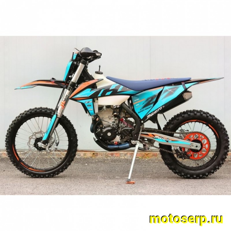 Купить  Мотоцикл Кросс/Эндуро JHL Z7 (спортинв) 21/18, 250cc, 4T 177MM 2x вальная головка, подвеска KKE (шт) (ТехМаркет купить с доставкой по Москве и России, цена, технические характеристики, комплектация фото  - motoserp.ru