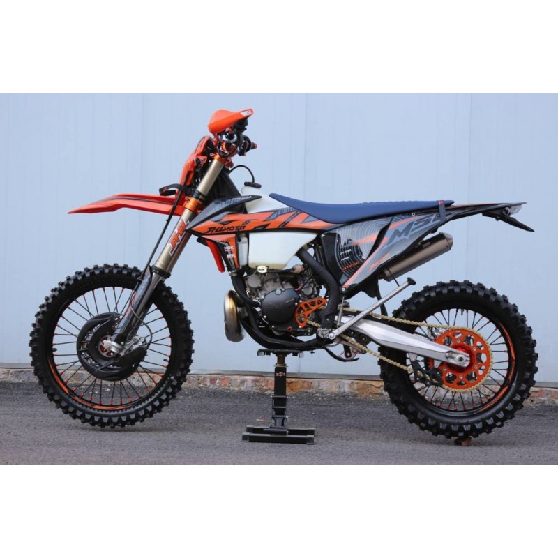 Купить  Мотоцикл Кросс/Эндуро JHL M5 (спортинв), 21/18, 250cc, 2Т, подвеска CN Absorber (HTW 2х картриджная) (шт) (ТехМаркет купить с доставкой по Москве и России, цена, технические характеристики, комплектация фото  - motoserp.ru