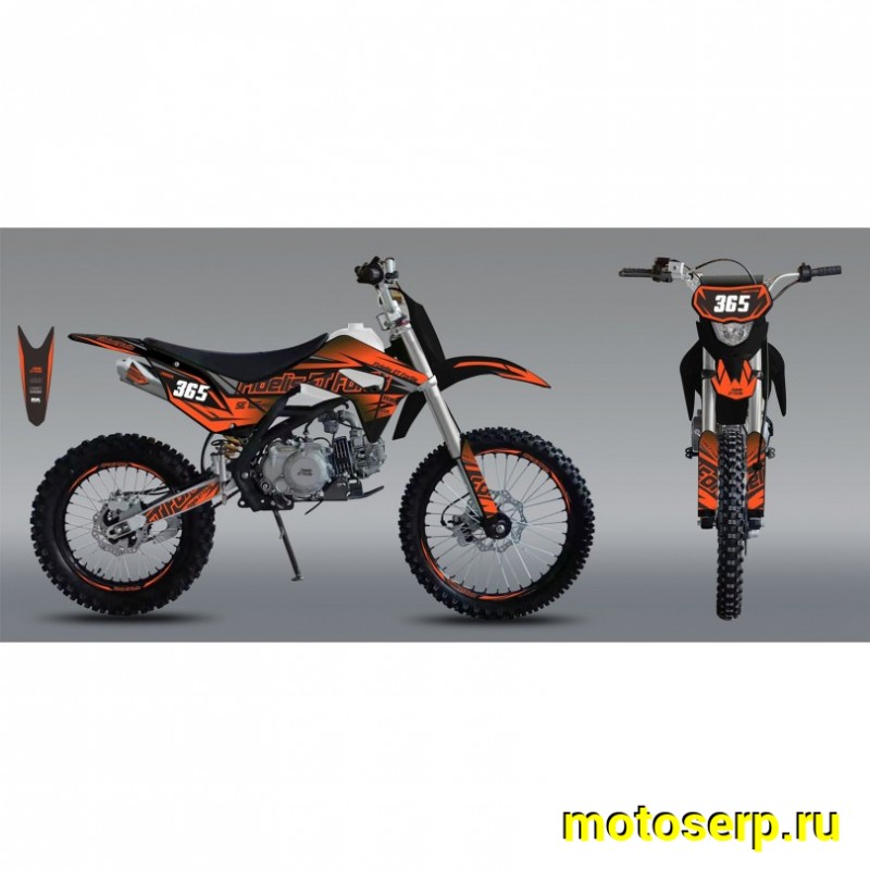 Купить  ====Питбайк Fidelis Et Fortis SE 125 E (спортинв), 17/14, 4T, 125сс, фара, электро/кикстар., вилка перев., диск/диск (шт) (ТехМаркет купить с доставкой по Москве и России, цена, технические характеристики, комплектация фото  - motoserp.ru