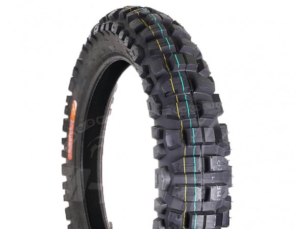 Купить  Покрышка Кросс/эндуро/питбайк 18"  120/90-18 Kingstone P-149 (Ч/З) (шт) (SM 946-4533 купить с доставкой по Москве и России, цена, технические характеристики, комплектация фото  - motoserp.ru