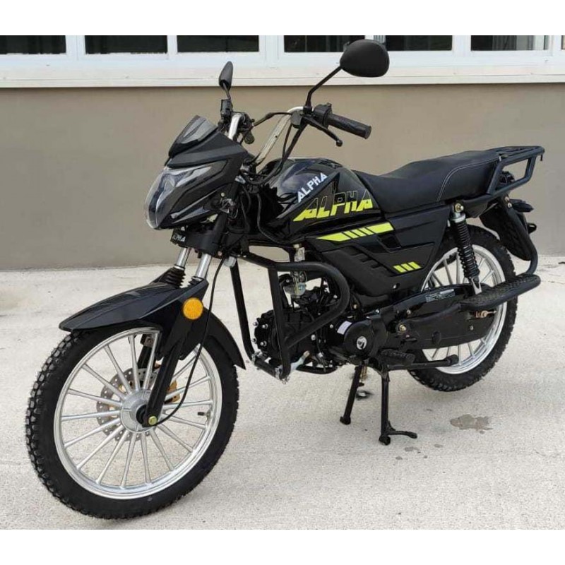 Купить  Мопед Alpha V  4Т; 50cc; колеса 17"литые; 4пер, эл. старт;  (шт) 01250 (Глотов (Техмаркет купить с доставкой по Москве и России, цена, технические характеристики, комплектация фото  - motoserp.ru