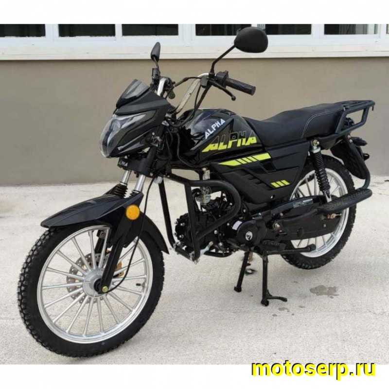 Купить  Мопед Alpha V  4Т; 50cc; колеса 17"литые; 4пер, эл. старт;  (шт) 01250 (Глотов (Техмаркет купить с доставкой по Москве и России, цена, технические характеристики, комплектация фото  - motoserp.ru