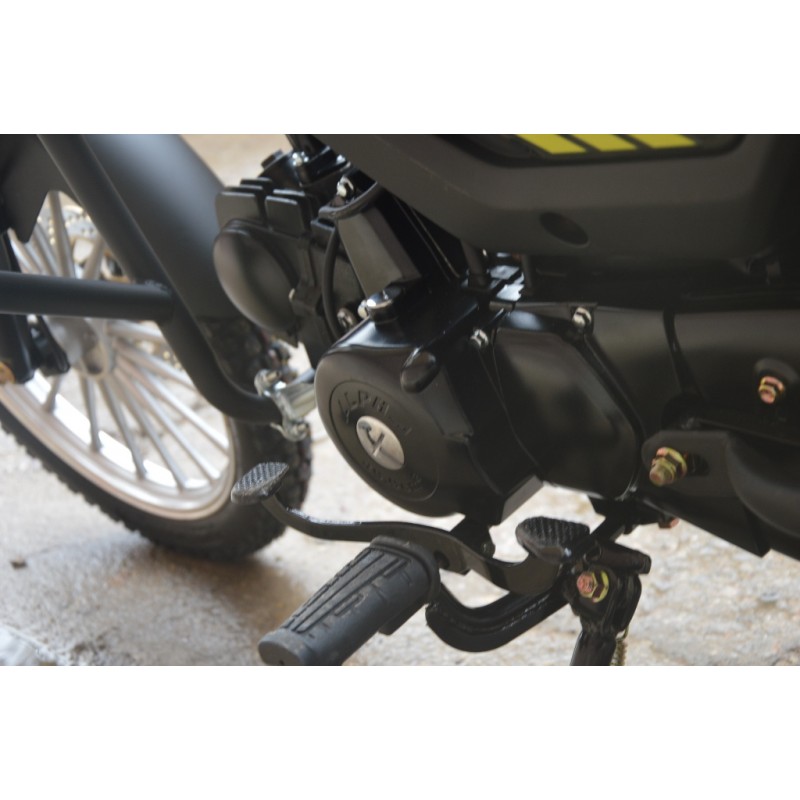 Купить  Мопед Alpha V  4Т; 50cc; колеса 17"литые; 4пер, эл. старт;  (шт) 01250 (Глотов (Техмаркет купить с доставкой по Москве и России, цена, технические характеристики, комплектация фото  - motoserp.ru