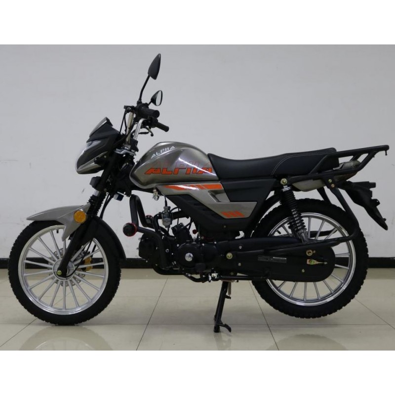 Купить  Мопед Alpha V  4Т; 50cc; колеса 17"литые; 4пер, эл. старт;  (шт) 01250 (Глотов (Техмаркет купить с доставкой по Москве и России, цена, технические характеристики, комплектация фото  - motoserp.ru
