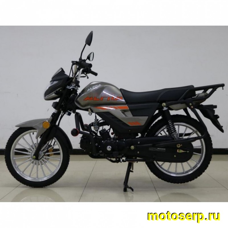 Купить  Мопед Alpha V  4Т; 50cc; колеса 17"литые; 4пер, эл. старт;  (шт) 01250 (Глотов (Техмаркет купить с доставкой по Москве и России, цена, технические характеристики, комплектация фото  - motoserp.ru