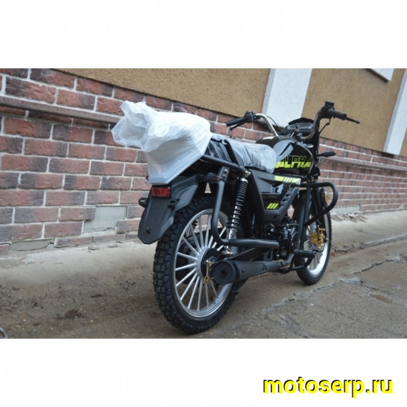Купить  Мопед Alpha V  4Т; 50cc; колеса 17"литые; 4пер, эл. старт;  (шт) 01250 (Глотов (Техмаркет купить с доставкой по Москве и России, цена, технические характеристики, комплектация фото  - motoserp.ru