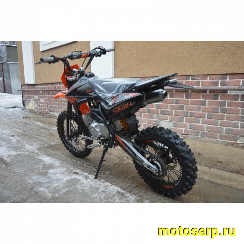 Купить  Питбайк Regulmoto SEVEN PRO 125 (50)сс (спортинв), 17/14, 4Т, 125сс. (шт) купить с доставкой по Москве и России, цена, технические характеристики, комплектация фото  - motoserp.ru