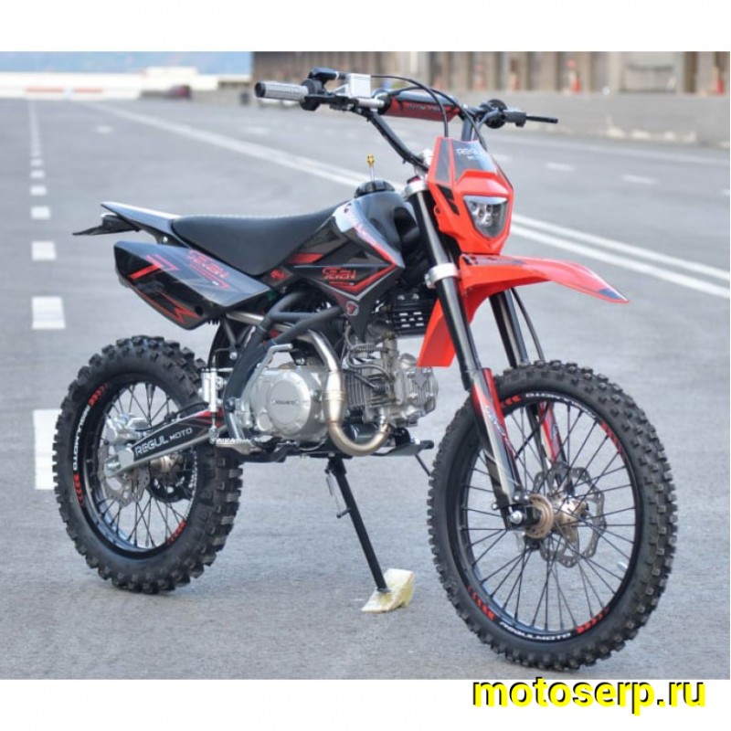 Купить  Питбайк Regulmoto SEVEN MEDALIST PRO (спортинв), 19/16, 4Т, 140 (шт) купить с доставкой по Москве и России, цена, технические характеристики, комплектация фото  - motoserp.ru