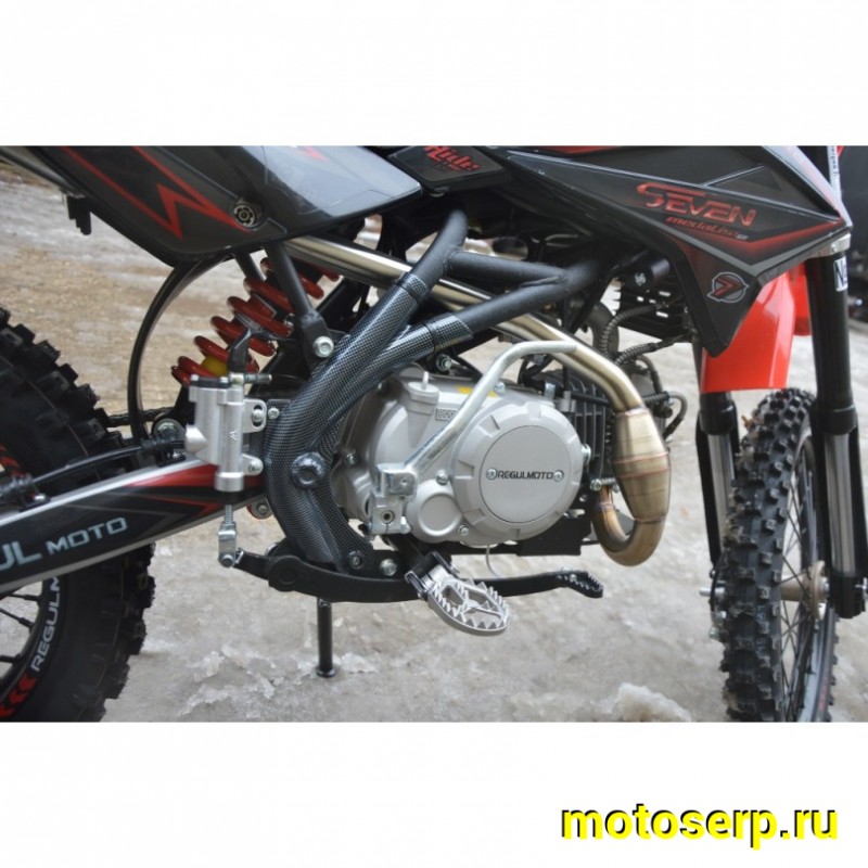 Купить  Питбайк Regulmoto SEVEN MEDALIST PRO (спортинв), 19/16, 4Т, 140 (шт) купить с доставкой по Москве и России, цена, технические характеристики, комплектация фото  - motoserp.ru