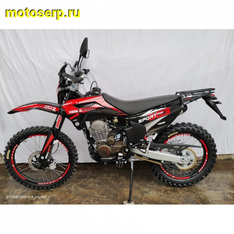 Купить  ====Мотоцикл Кросс/Эндуро Regulmoto Sport-003 PR PRO (4 valves) 5пер. Черный/желтый, 300сс (ЭПТС) 21/18, ZS175FMM-5, возд.охл.,диск/диск, (шт)  купить с доставкой по Москве и России, цена, технические характеристики, комплектация фото  - motoserp.ru