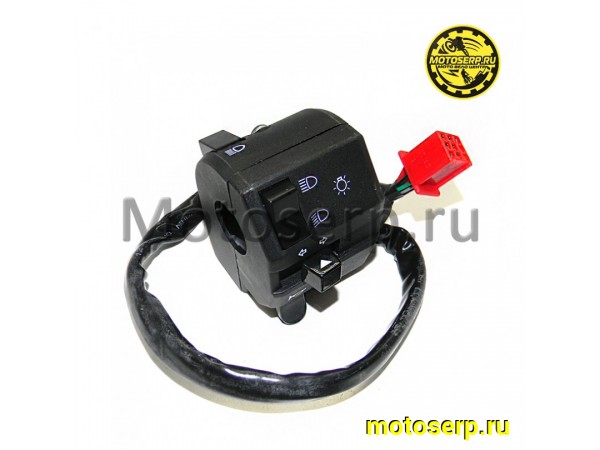 Купить  Переключатели руля (ПК) блок переключателя (9 пров.) BAJAJ Boxer 150 левый  PF401408 (шт) (BAJAJ JB401400 купить с доставкой по Москве и России, цена, технические характеристики, комплектация фото  - motoserp.ru