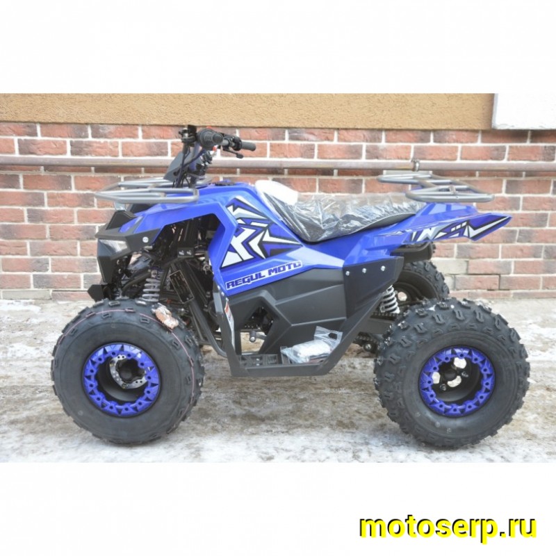Купить  ====125cc Квадроцикл Regulmoto HAMMER 125, 125сс, утилит. 9-12 лет, кол.8" штамп, автомат, реверс, тормоза Диск/диск, и пр. (шт) (Regul 4001001-3 купить с доставкой по Москве и России, цена, технические характеристики, комплектация фото  - motoserp.ru