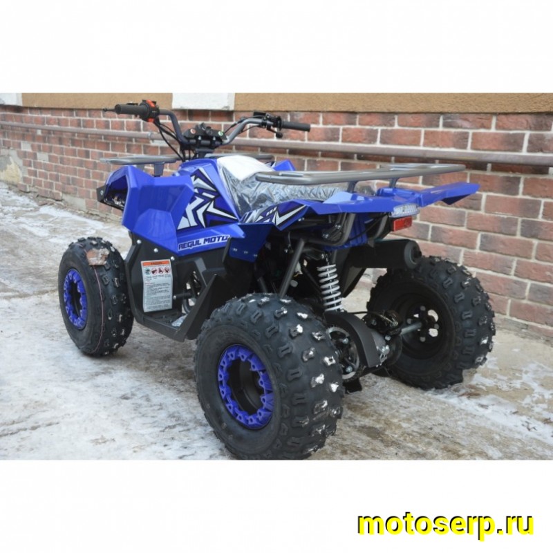 Купить  ====125cc Квадроцикл Regulmoto HAMMER 125, 125сс, утилит. 9-12 лет, кол.8" штамп, автомат, реверс, тормоза Диск/диск, и пр. (шт) (Regul 4001001-3 купить с доставкой по Москве и России, цена, технические характеристики, комплектация фото  - motoserp.ru