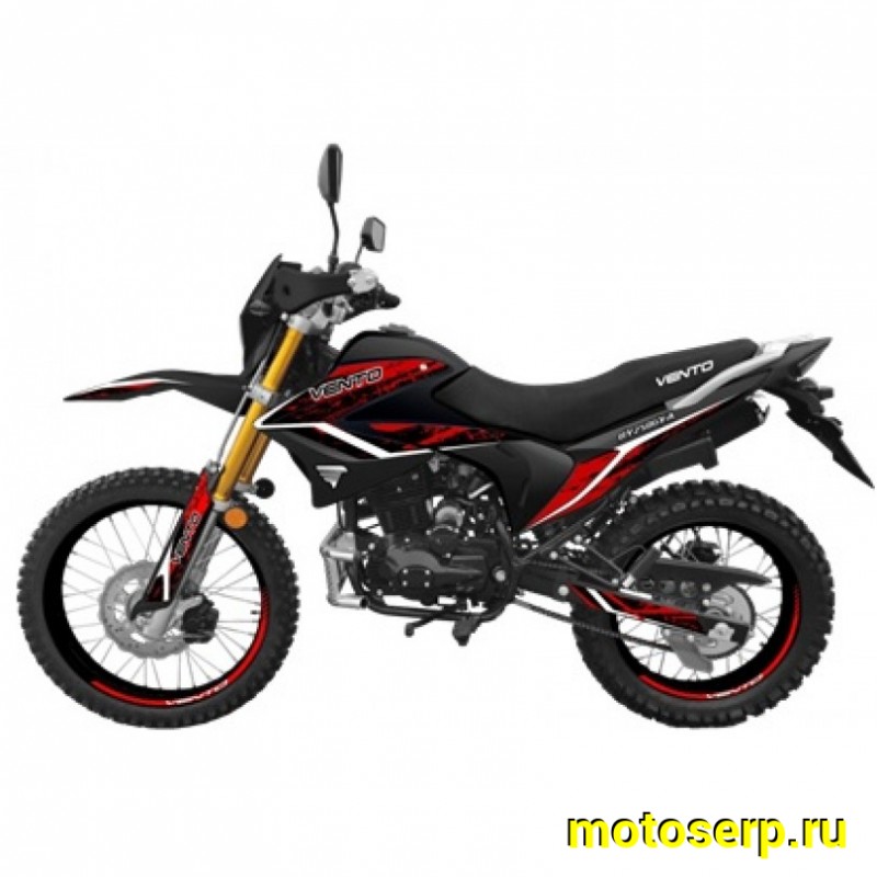 Купить  Мотоцикл внедорожный VMC ENDURO CG250 (ЭПТС), 250сс, 21/18, 4Т., 5 перед., диск (BY250GY-A) серия RX3000 (шт) (Vento купить с доставкой по Москве и России, цена, технические характеристики, комплектация фото  - motoserp.ru